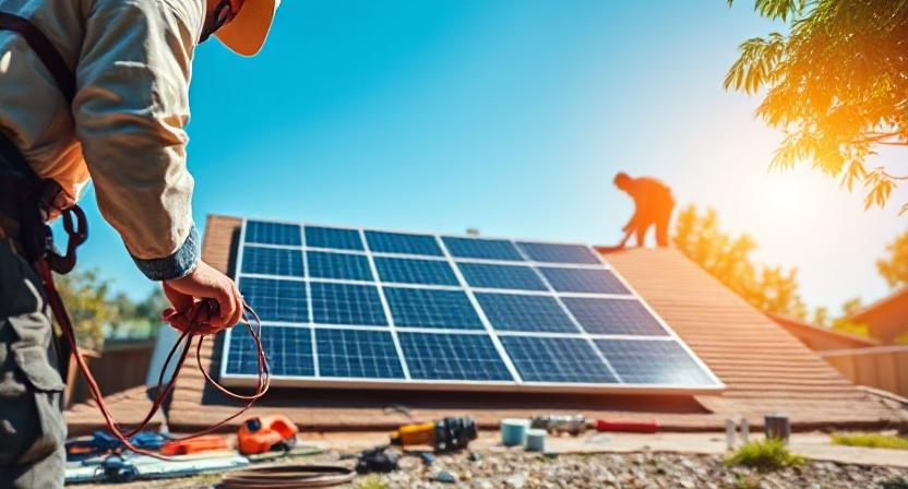 How to Set Up a Solar Panel System: Step-by-Step Guide 6 solar installation