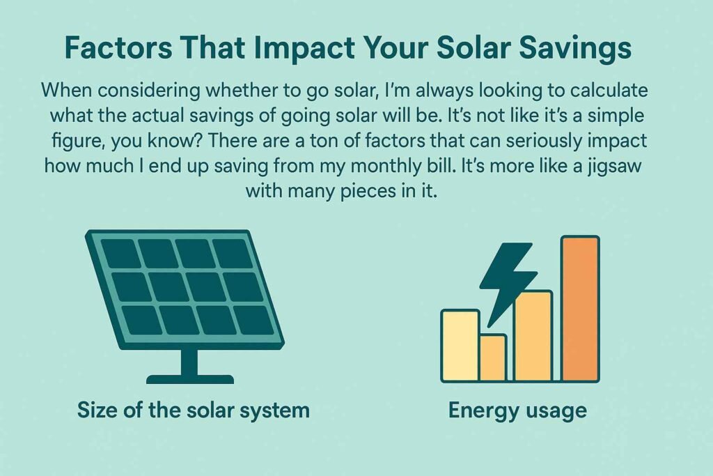 How Do Solar Panels Affect Your Monthly Bill? 6 Factors That Impact Your Solar Savings