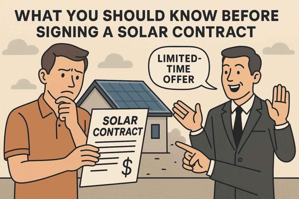 What You Should Know Before Signing a Solar Contract